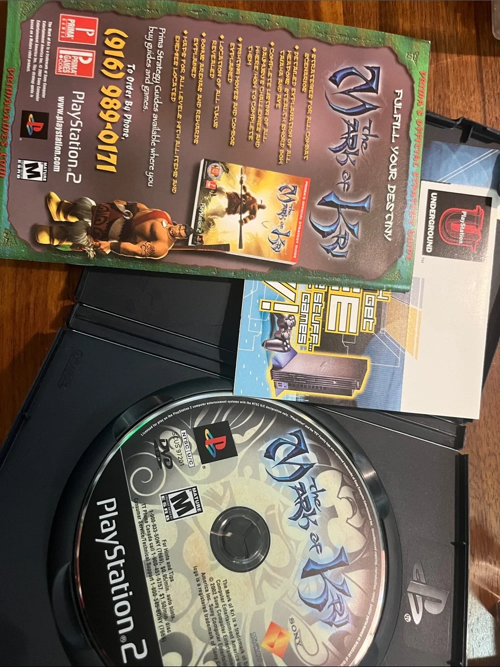 PS2 The Mark of Kri Video Game Complete Box Manual CIB Like New
